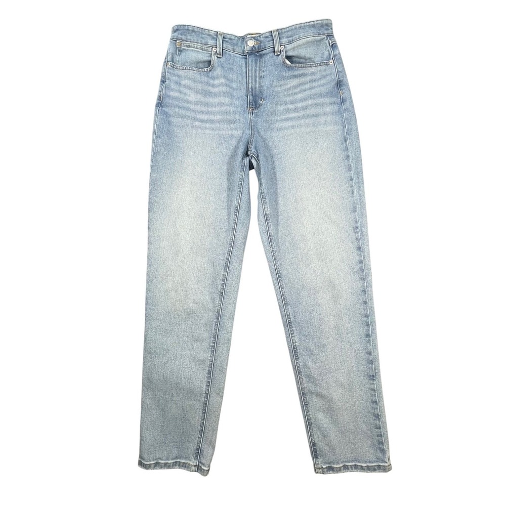 LL Bean Light Wash Classic Fit Straight Leg Jeans Womens 10 Reg